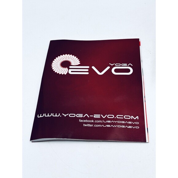 Evo Yoga Matt Carrying Bag Multi Pocket / Slots Large Red New in Package - Picture 3 of 5